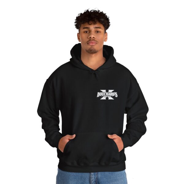 Xperiment Hooded Sweatshirt front and back